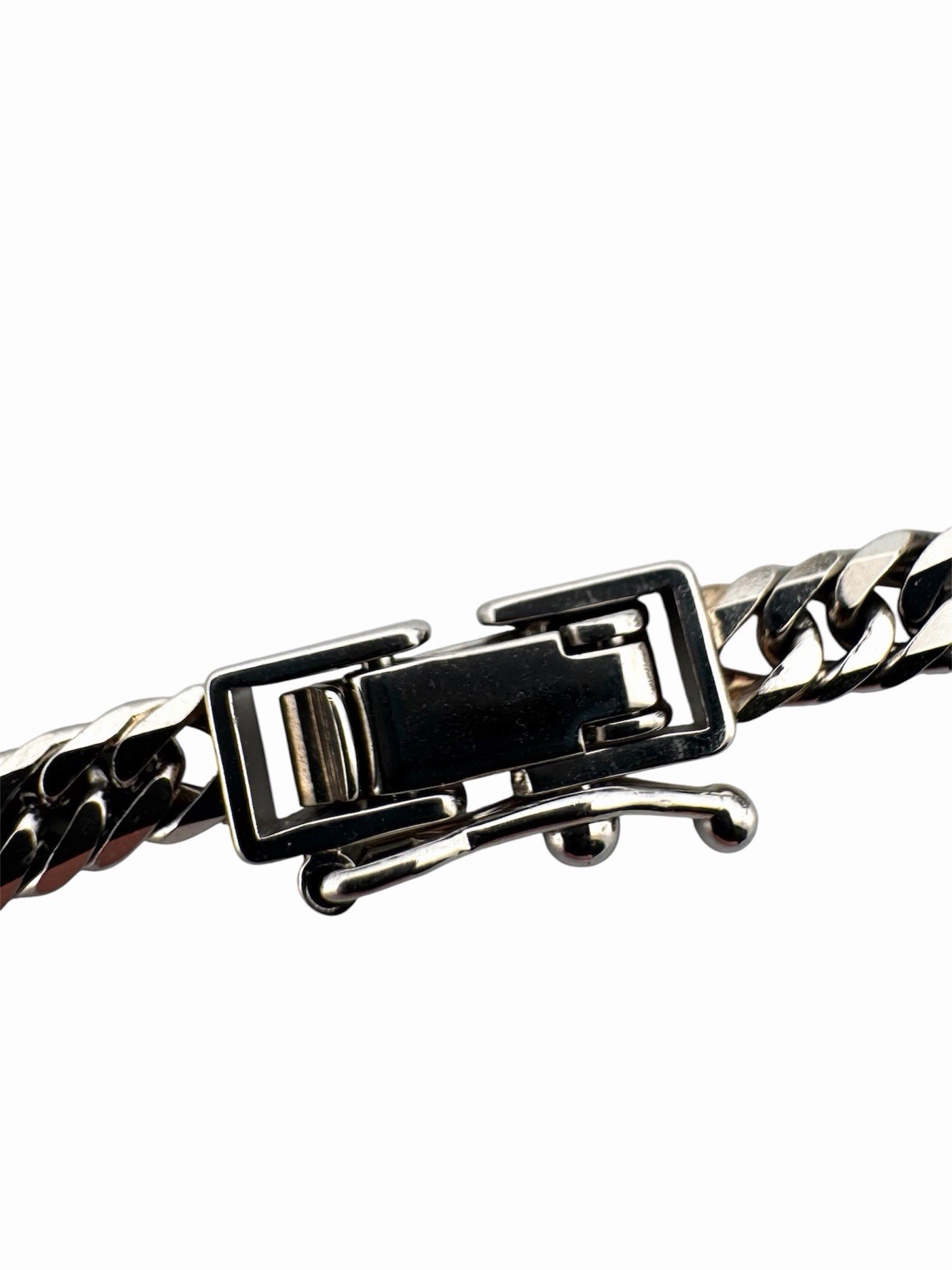 Solid Platinum Pt850 Kihei Curb Chain 3.5mm 18in – Excellent Condition