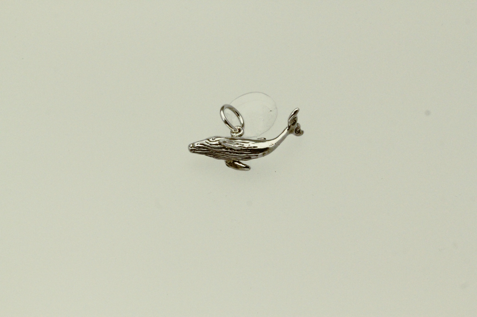 925 Sterling Silver Humpback Whale Charm/Pendant 3.2 Grams (PEN9192)