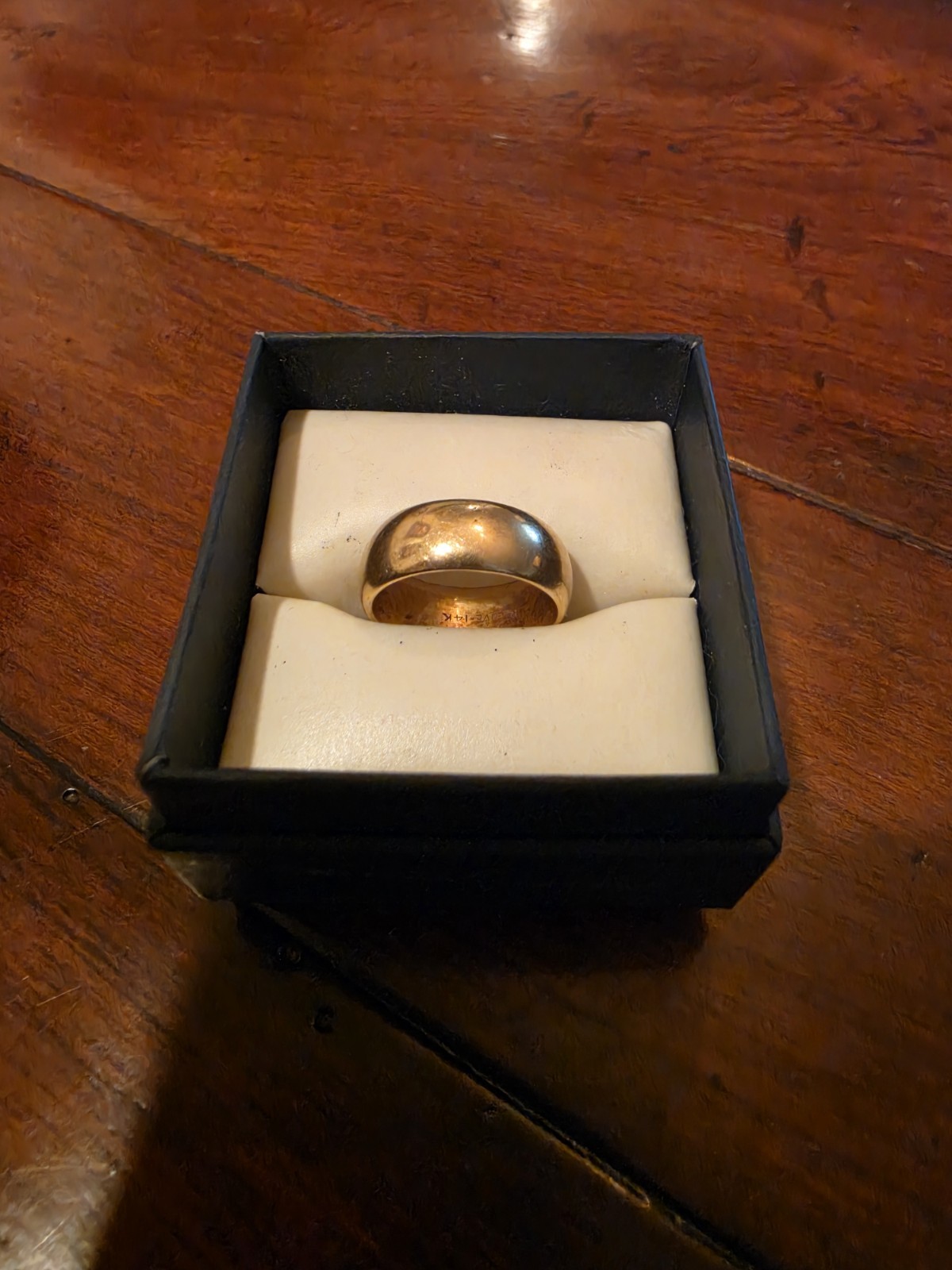 14K Solid Gold Ring Size 7