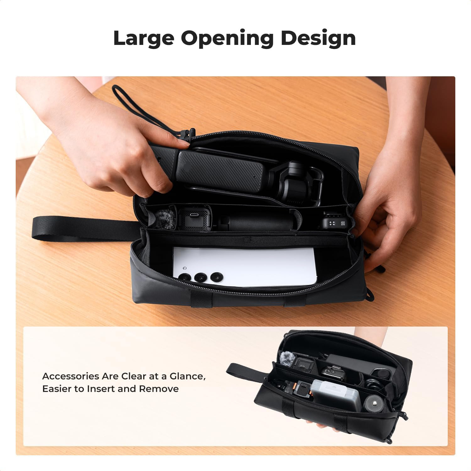 Carrying Case for DJI Osmo Pocket 4/3 Creator Combo Accessories, Portable Travel