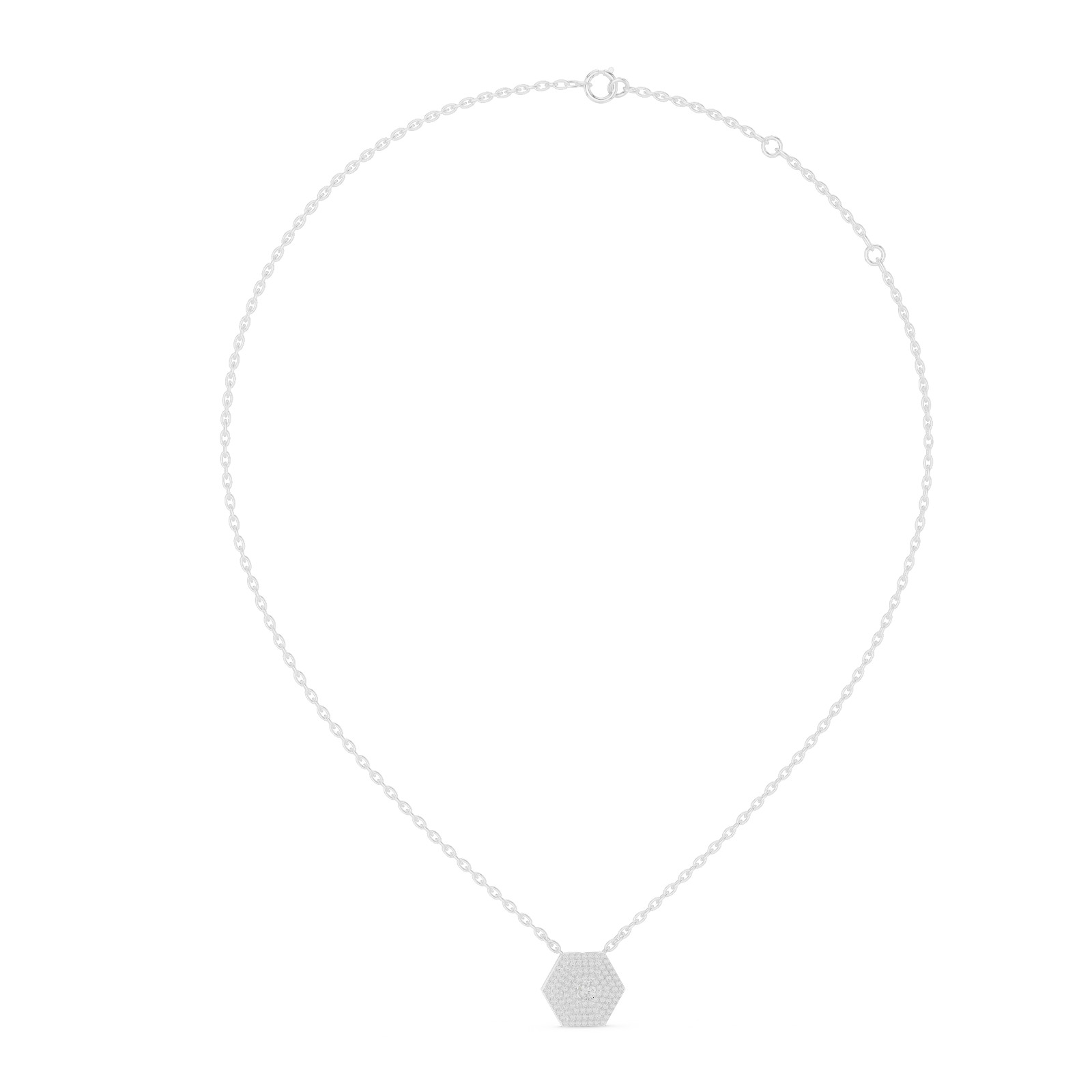 Round Certified Natural 99 Pcs Diamond Engagement Pendent Women 14K Gold Over