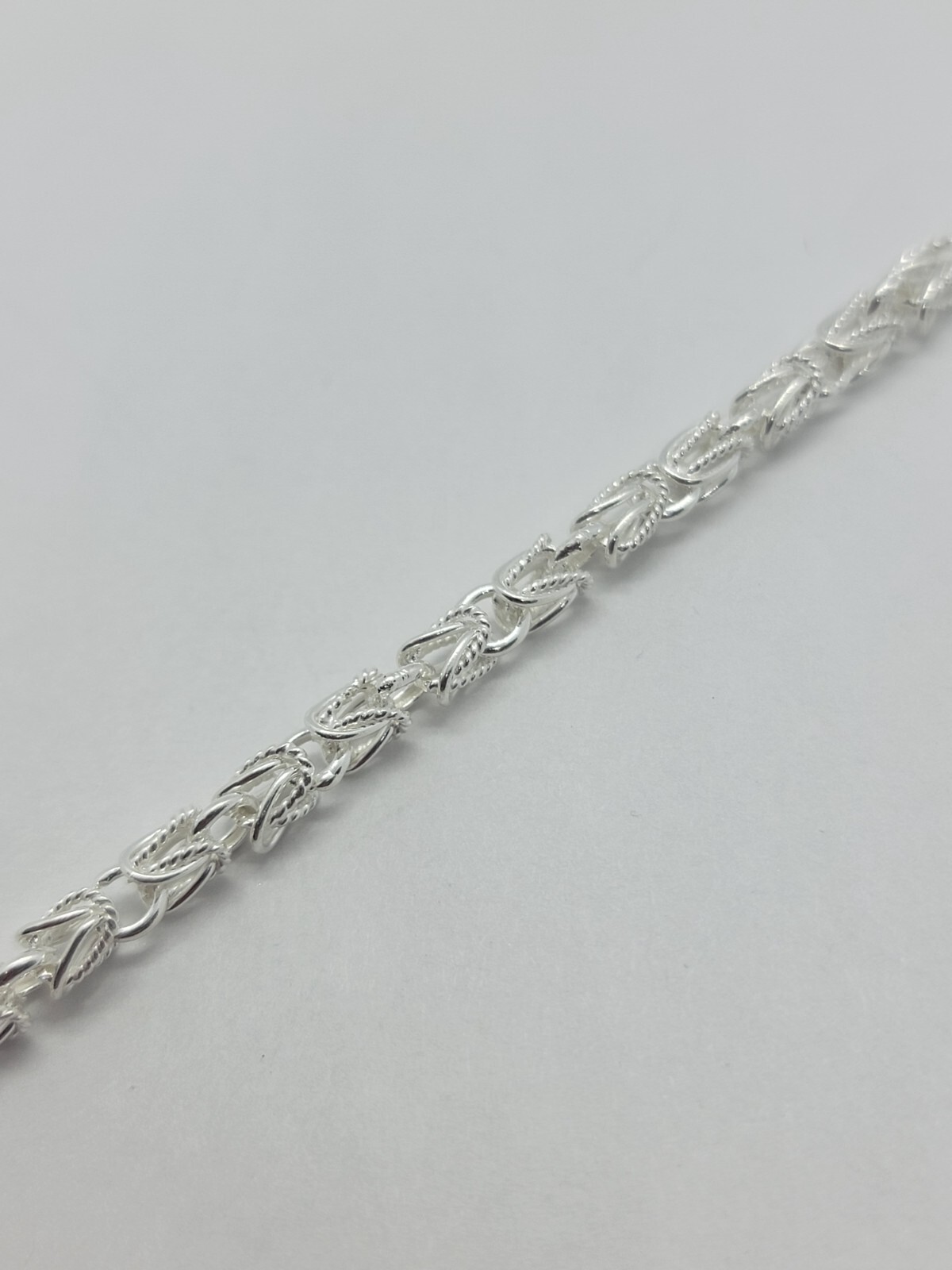 925 Sterling Silver Turkish Chain High Quality Necklace Bracelet 4mm Size 7″~30″