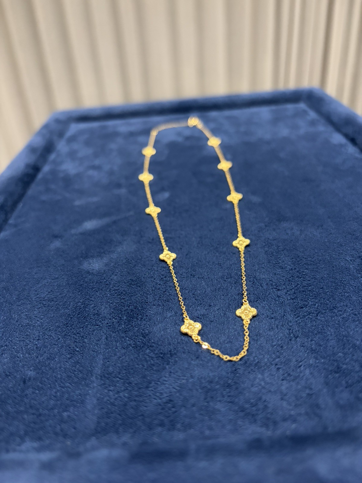 18K Solid Gold Necklace REAL GOLD!