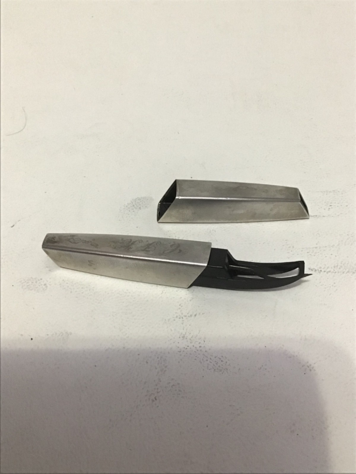 TIFFANY & Co. Sterling Letter Opener Wrap Paper Cutter W. Germany Mark Rare