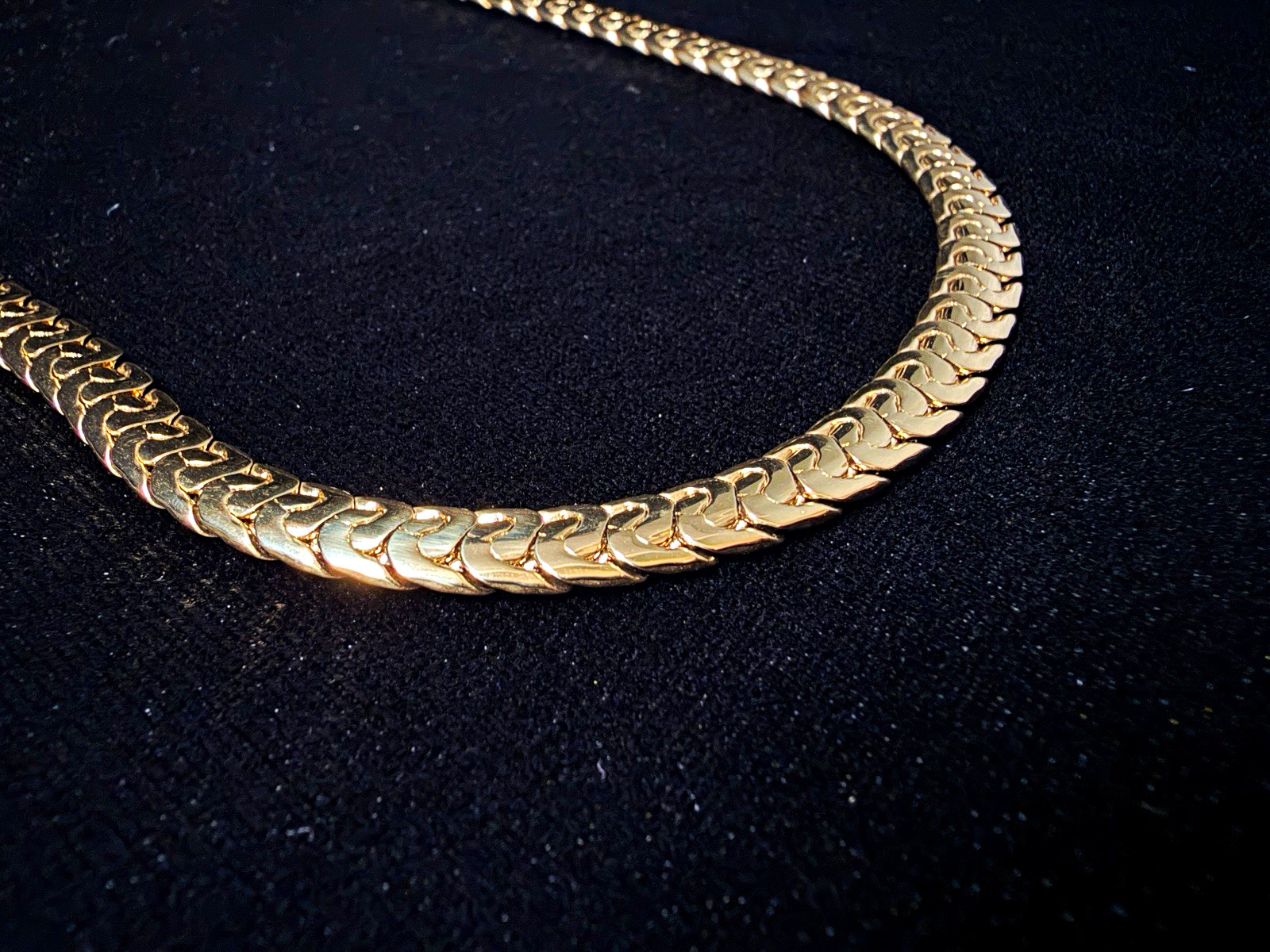 Snake Hybrid 24in 6MM 14K stamped Gold Filled Chain. Beautiful! Stand out..