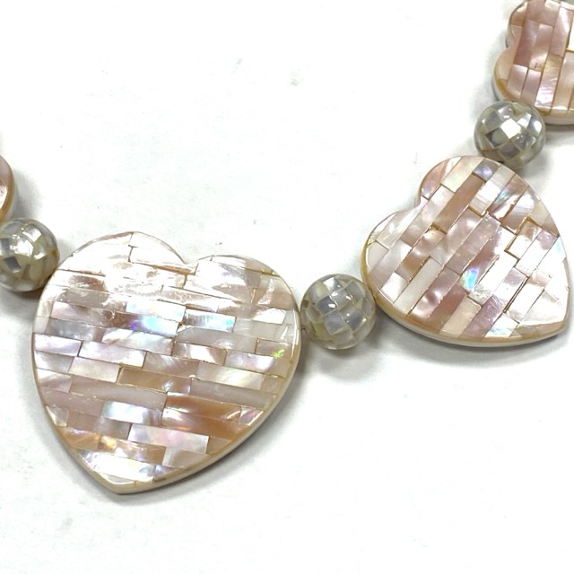 Jay King Abalone Mother of Pearl Reversible Necklace