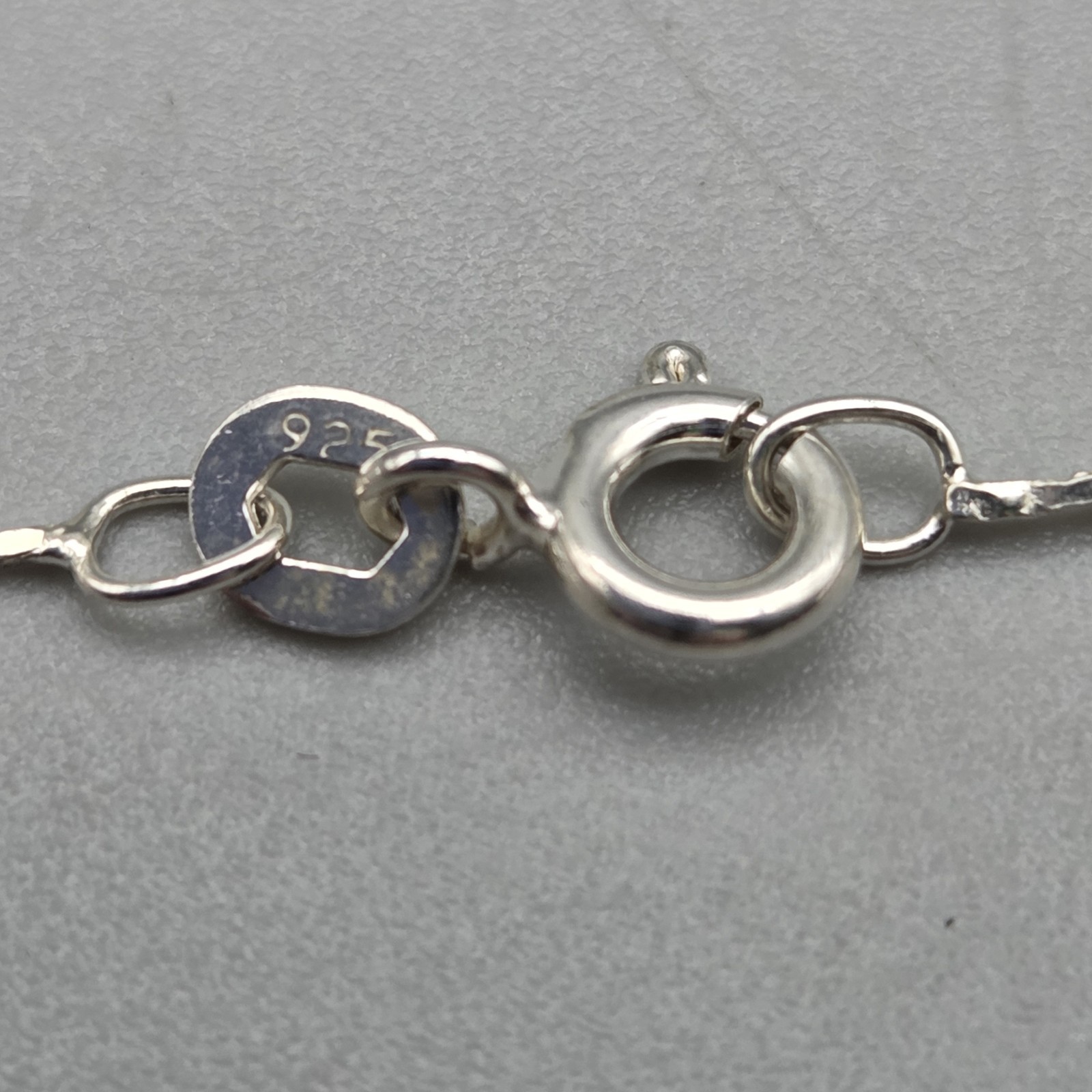 925 Sterling Silver Chain 1mm Box Link Necklace 16″ Thin Delicate CHILD SIZE