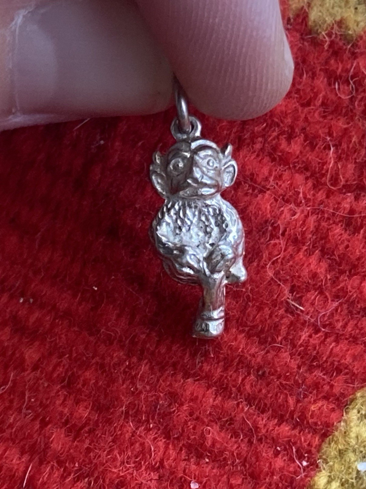 Vintage Deakin & Francis Sterling Silver Lincoln Imp Charm Solid D&F England