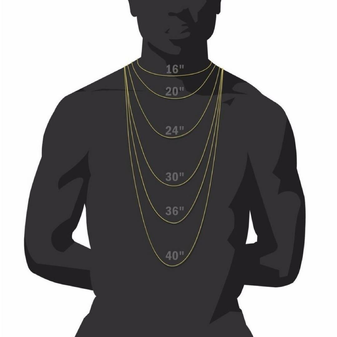10K Solid Yellow Gold Necklace Rope Chain Men 16″ 18″ 20″ 22″ 24″ 26″ 28″ 30”