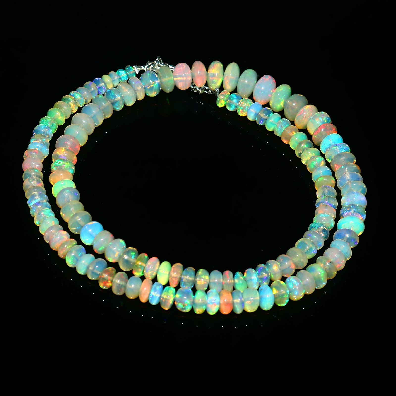 Top Quality Opal beads Rondelle Opal beads Birthstone Jewelry Birthday Gift