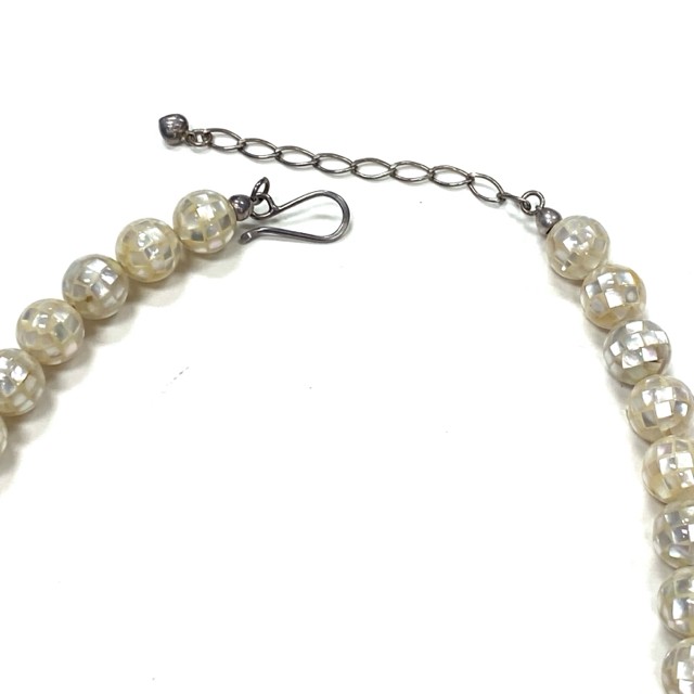 Jay King Abalone Mother of Pearl Reversible Necklace