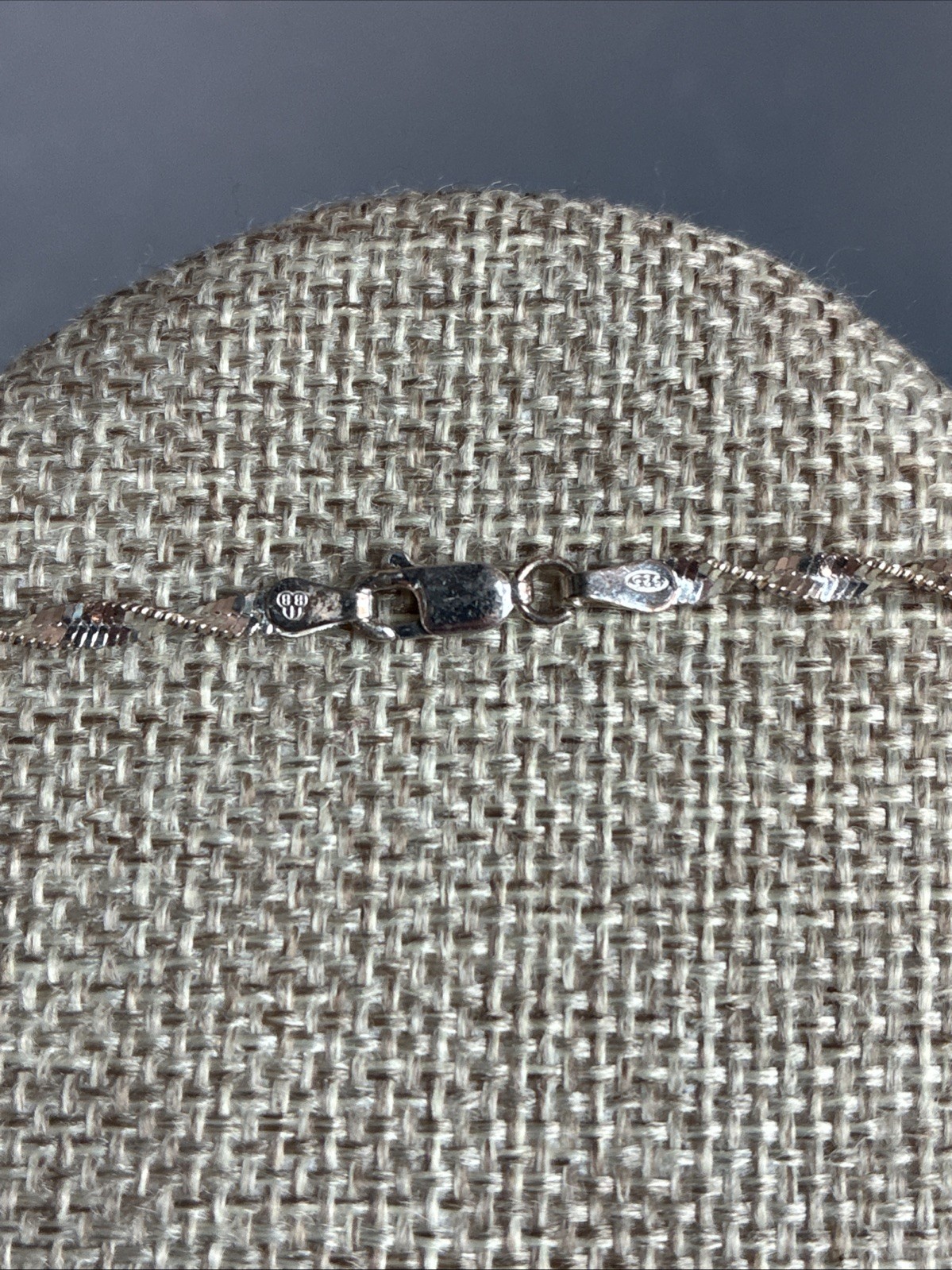 Sterling Silver Twisted Sparkle Chain 18” Made in Italy