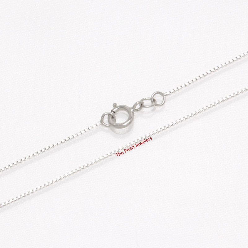 14k White Solid Gold Diamonds Beautiful & Unique Conch Pendant Necklace