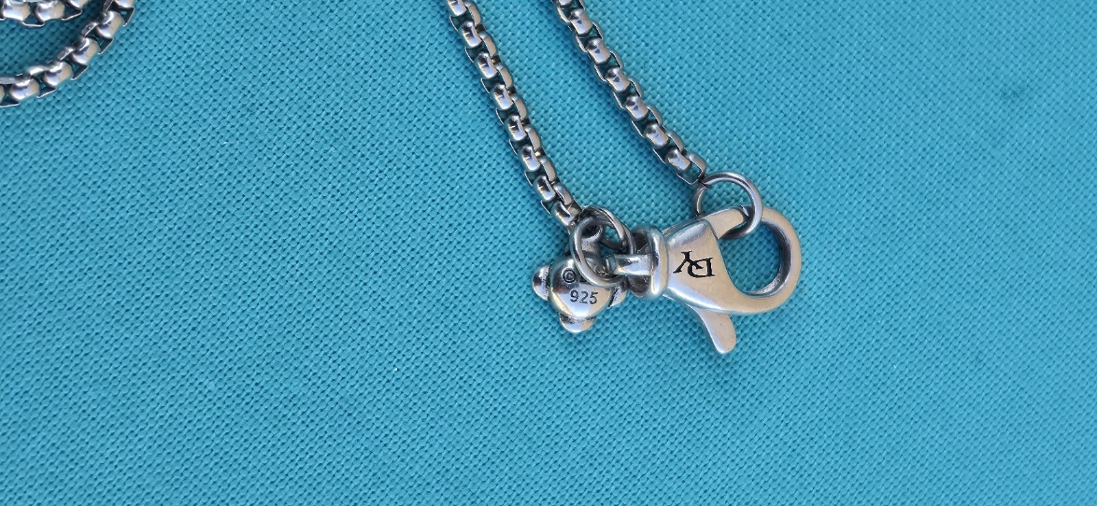 David Yurman DY Elements Pink Opal Heart Amulet Sterling Silver Pave Diamonds