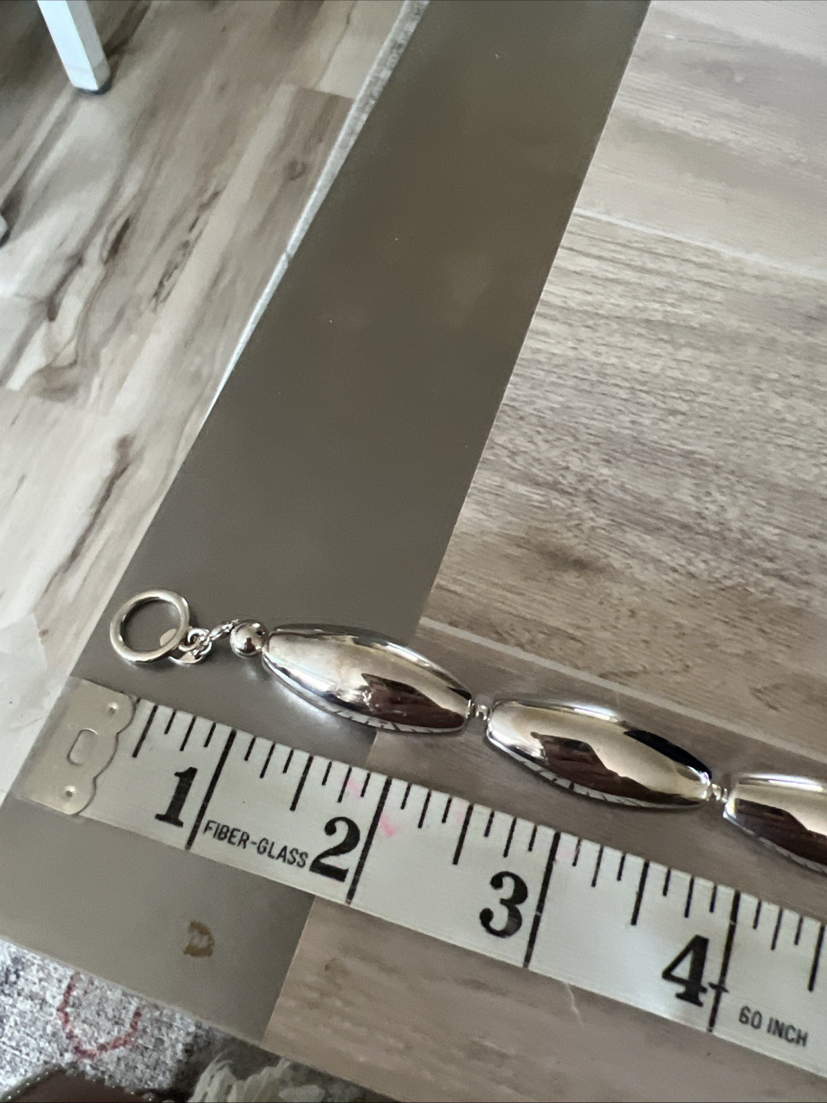 Sterling Silver Necklace,Marked 925 Lt Thailand,QVC Purchase, 20” Inc. Clasp