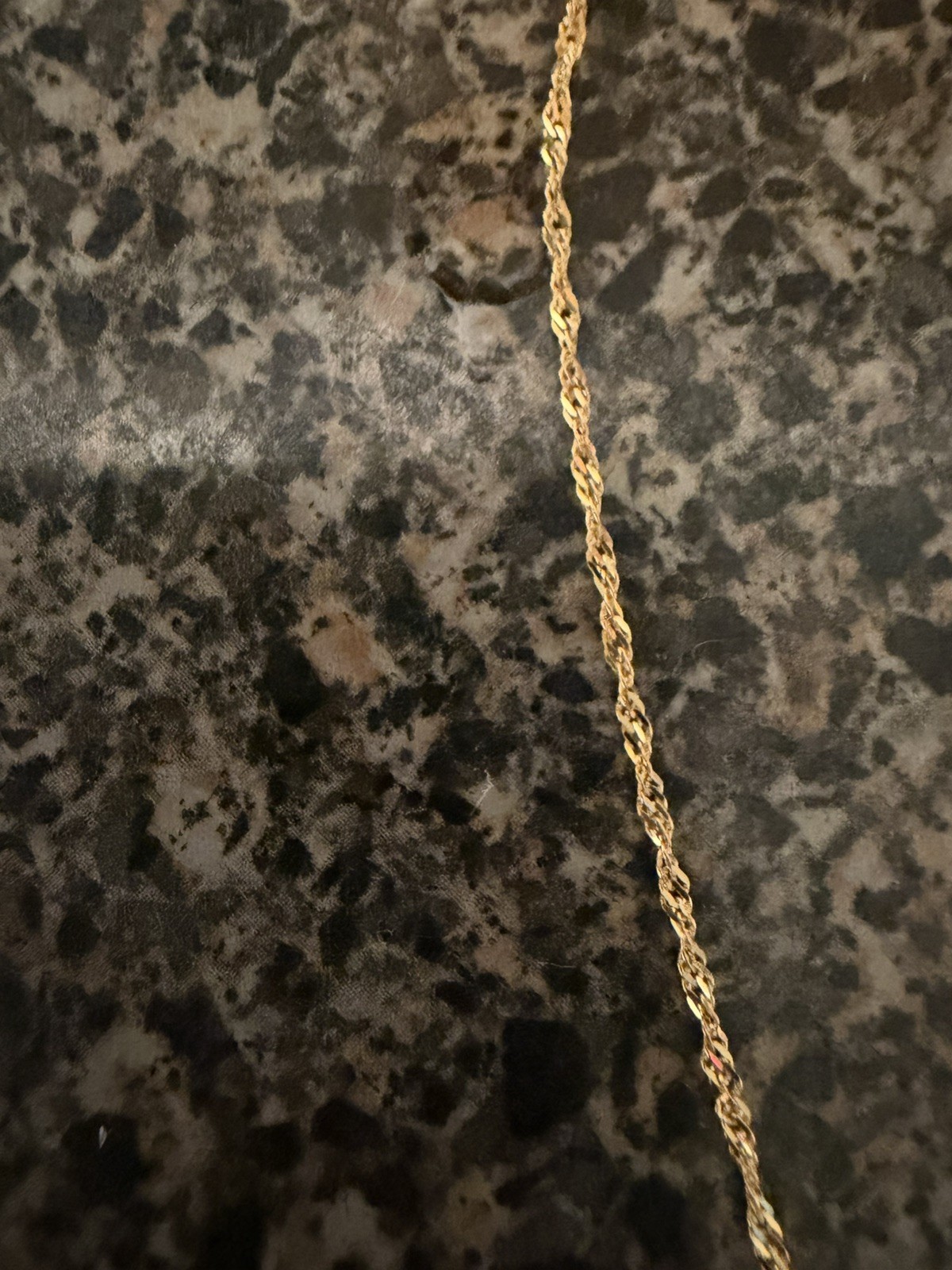 Solid 14k Yellow Gold Serpentine necklace. 2mm 20 inch 1.8G
