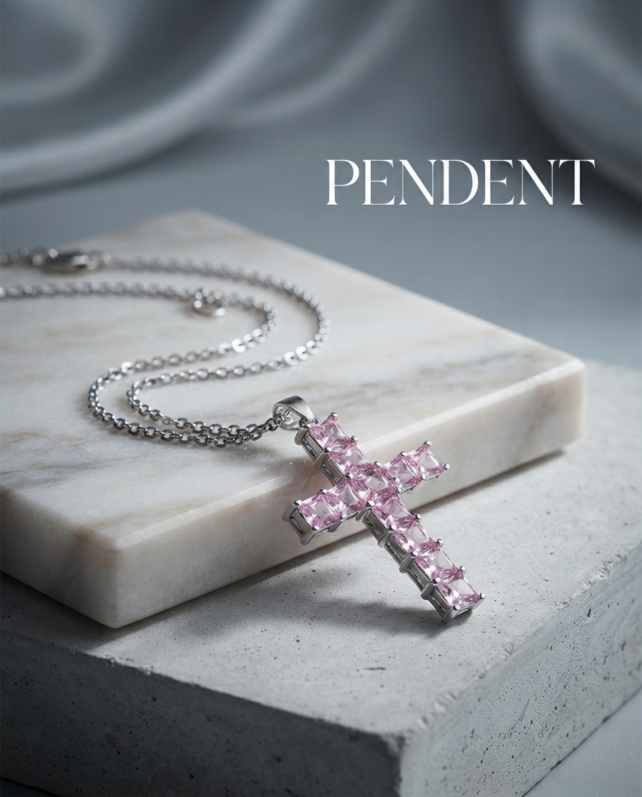 Women’s Tennis Necklace 30Ct Heart Cut Simulated Diamond 14K White Gold Plated