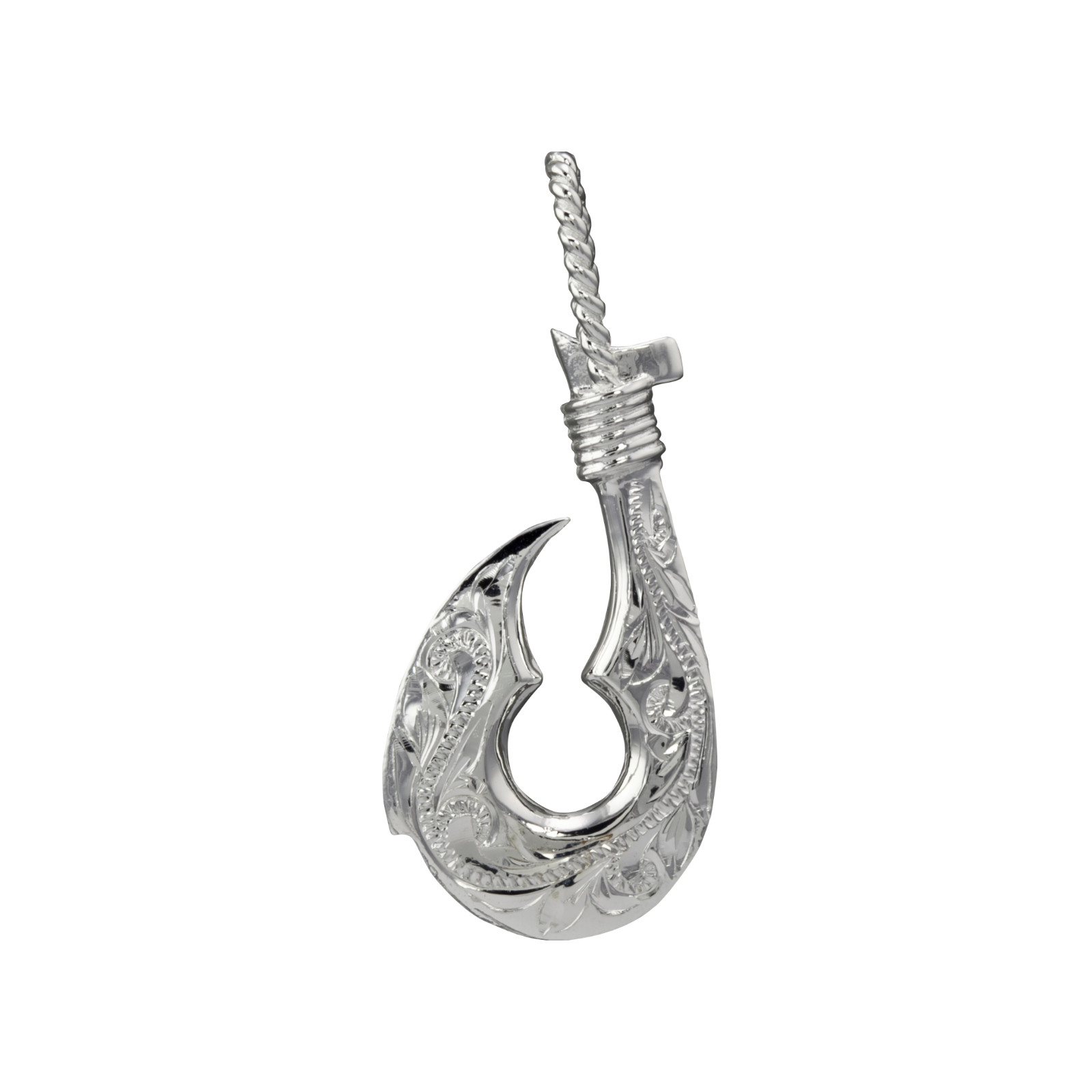 Maui’s Legacy Hook Pendant 925 Silver Makau Necklace Charm | Free Shipping