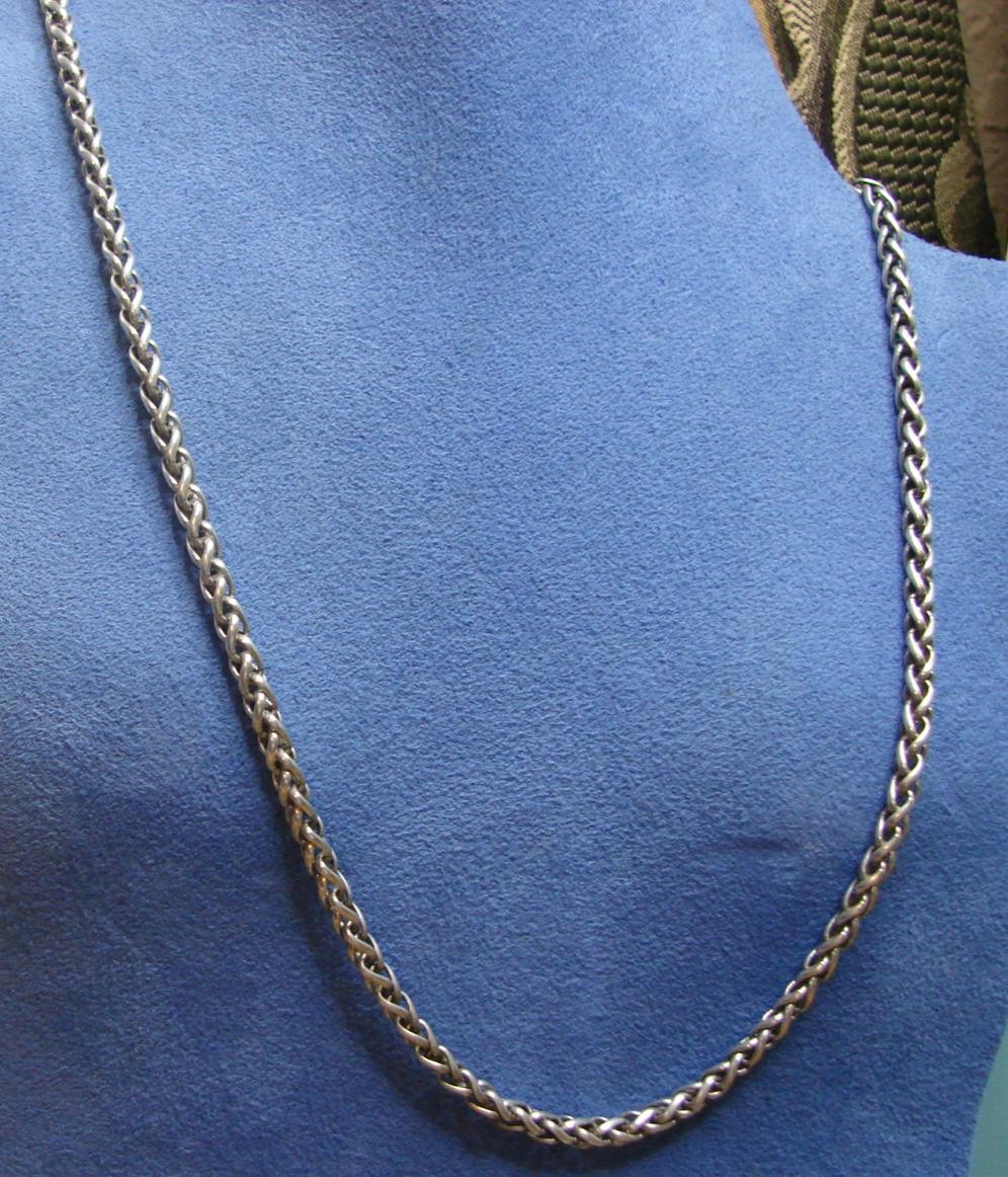 David Yurman Sterling Silver 20″ Wheat Chain Necklace 5mm