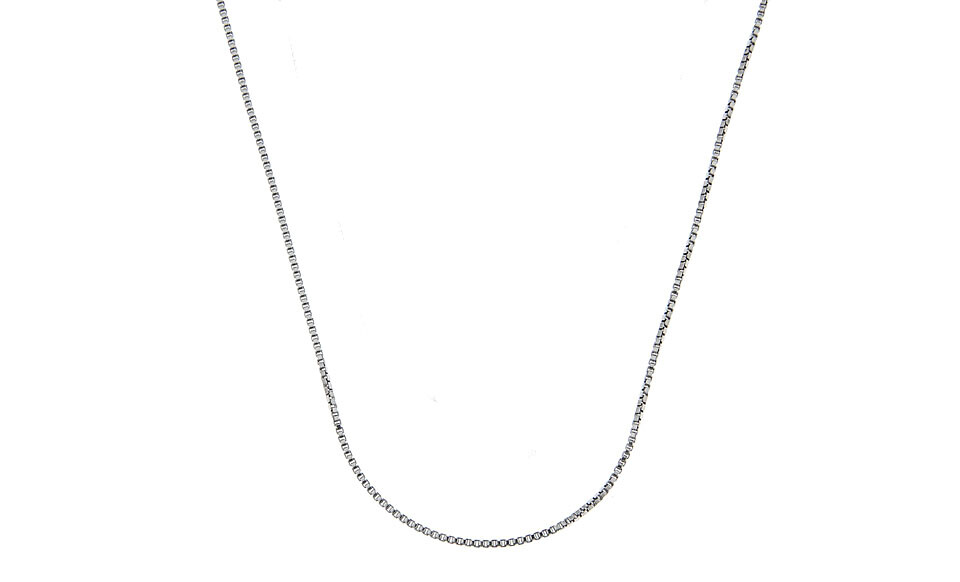 Verona Jewelers 925 Sterling Silver 1.5MM Unisex Box Chain Necklace sizes 16-30