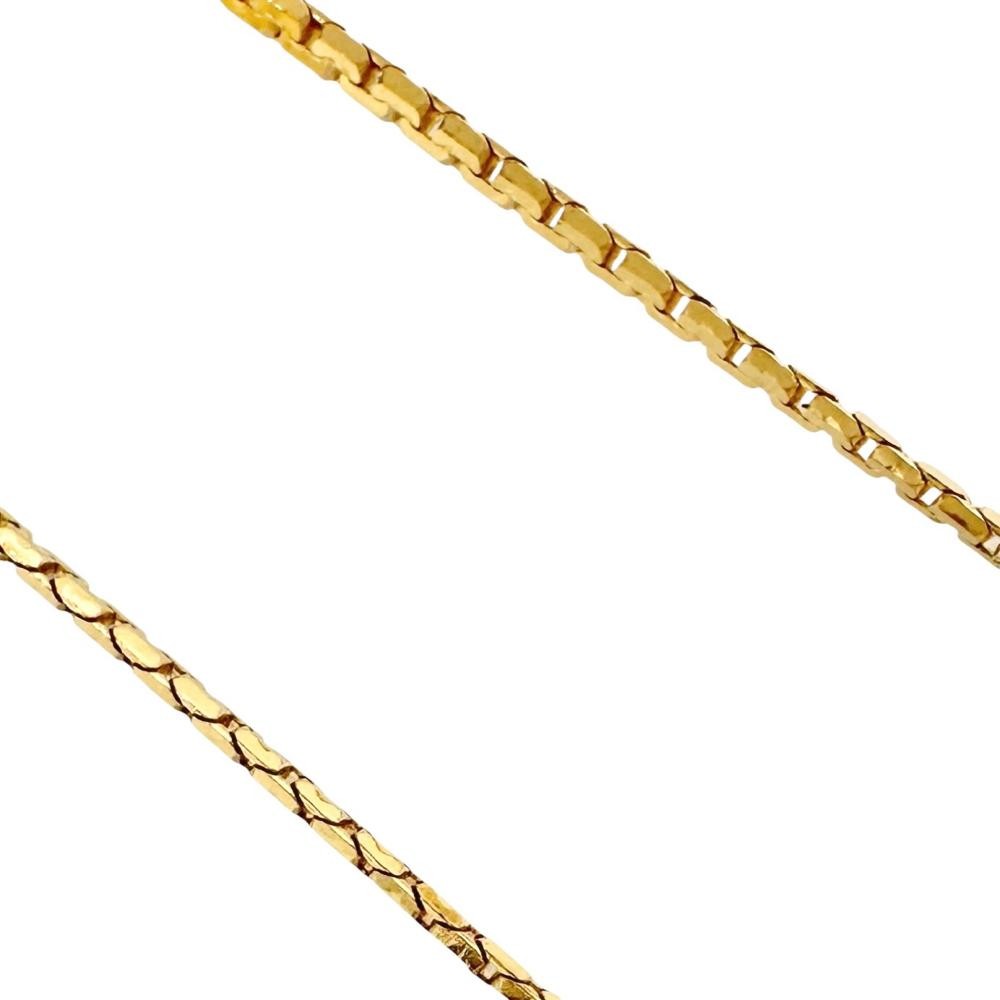 UNOAERRE Ruby diamond Necklace K18 Gold 5.0g 16.3″ Women