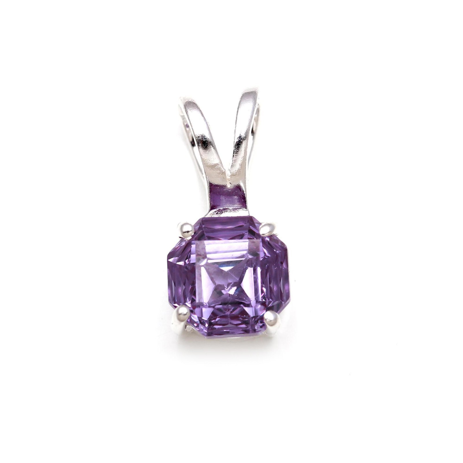Alexandrite Hexagon Shape Handmade Pendant Solid Silver Jewelry Mothers Day Gift