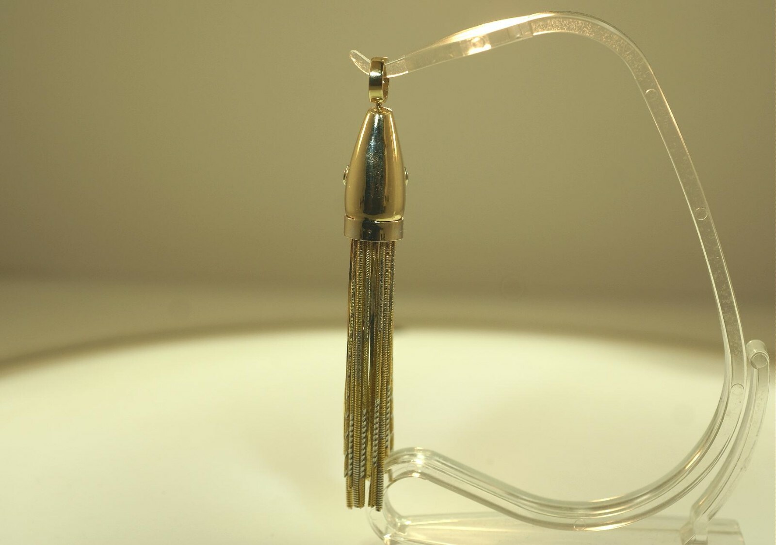 HAWAIIAN HEAVY 2T 14K YELLOW GOLD 0.20CTS DIAMOND AHI TUNA TROLLING LURE PENDANT