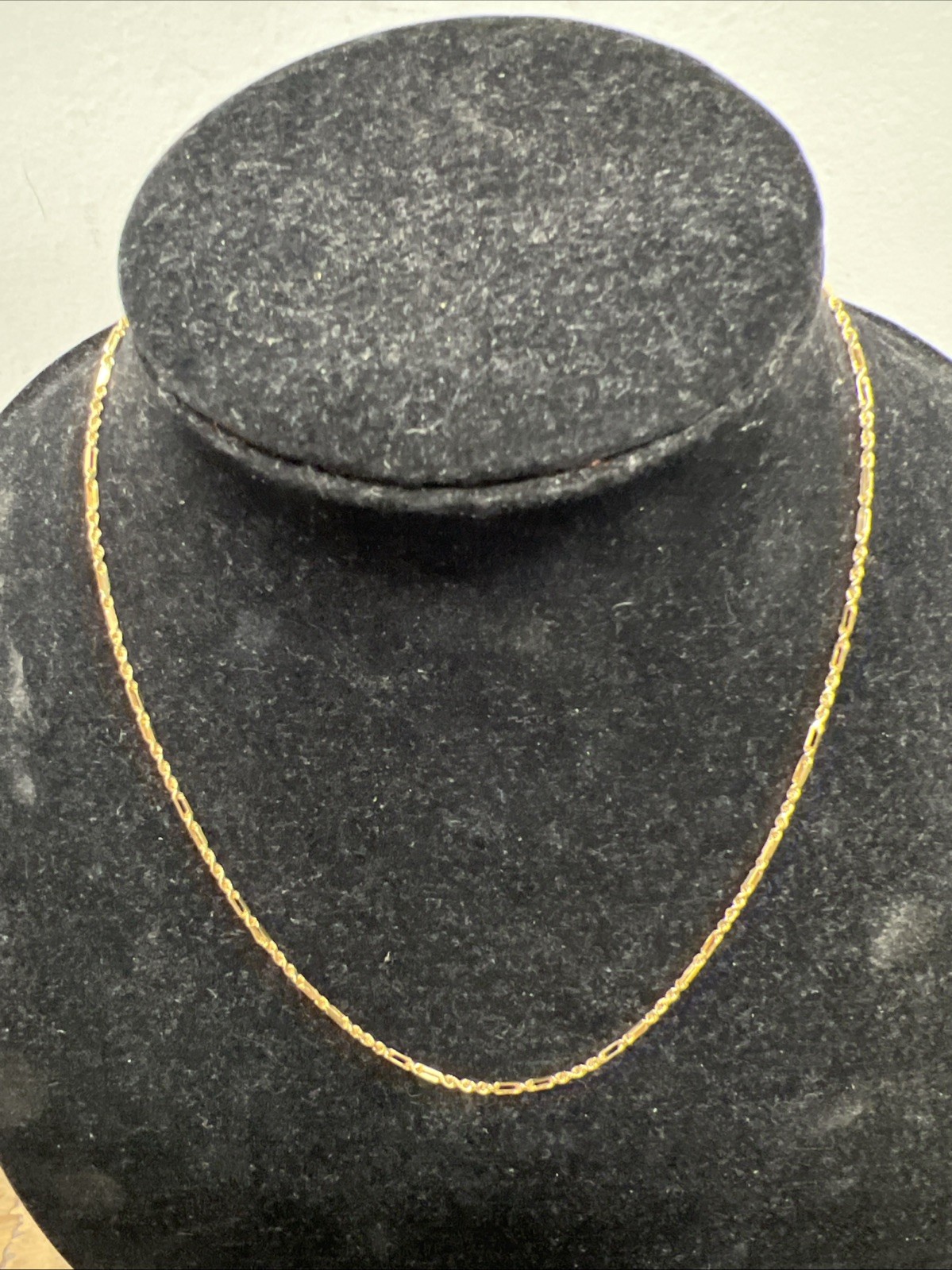 Solid 14k Gold Rope Chain Necklace 18 Inch About 4.6 Grams Amazing Shape! G1