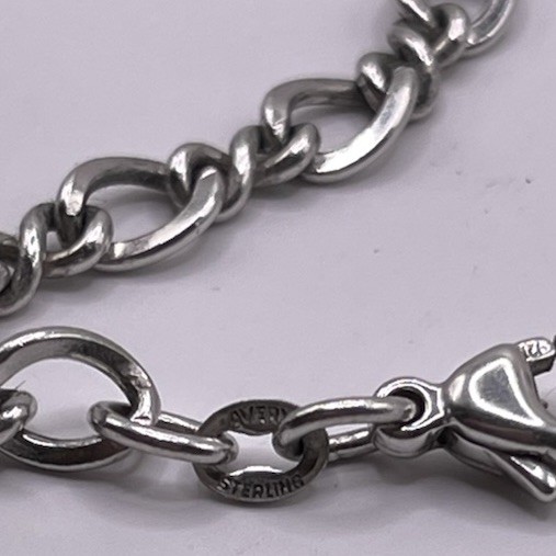 James Avery Retired 24” Medium Twist Charm Chain Necklace Sterling 925 AVERY BOX
