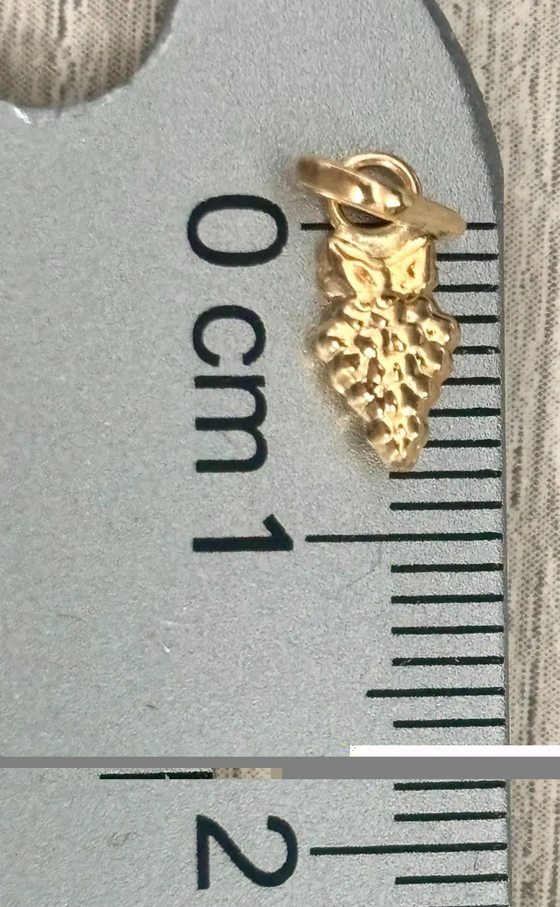 18K Solid Gold Grape Cluster pendant | Charm For Her | Necklace Not Included