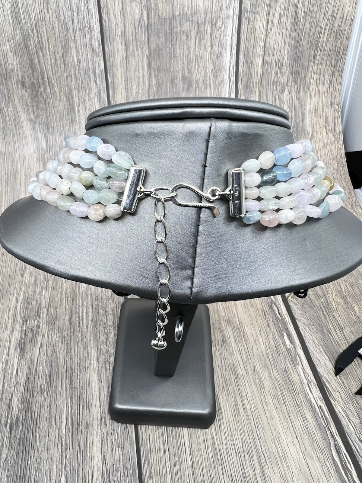 Jay King 5 Strand Multigem Necklace 18″ 925