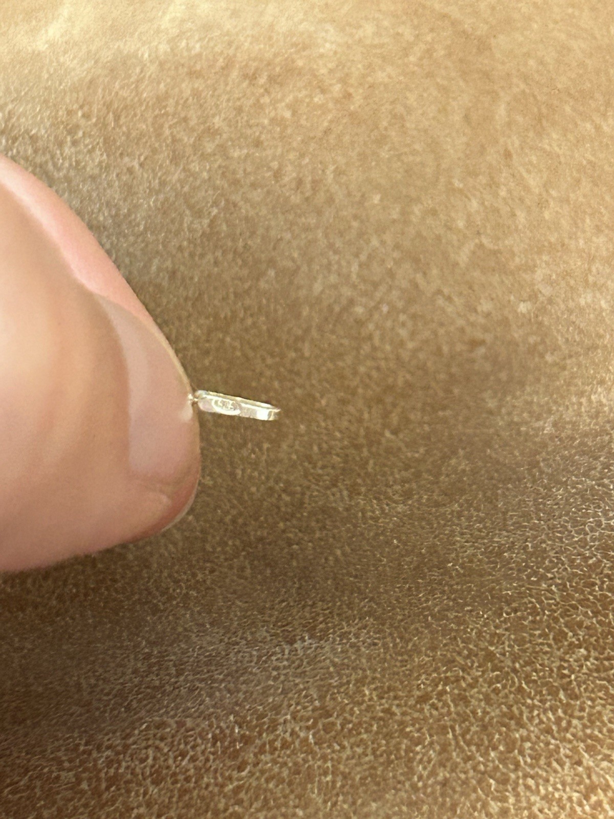 Silver Pyramid Pendant Necklace On A Stamped 925 Silver Chain 16 Inches ￼