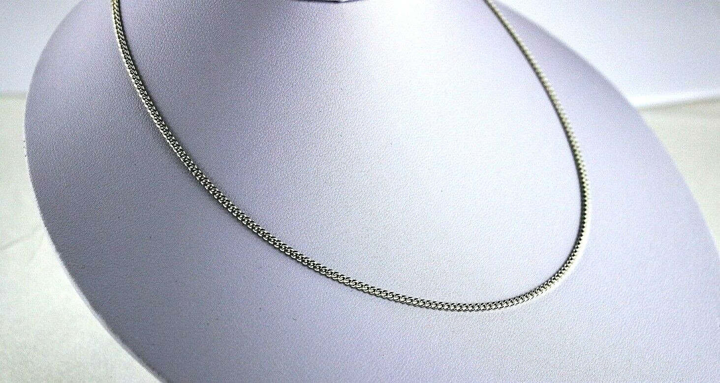 925 Sterling Sliver Miami Cuban Chain Necklace Bracelet 2mm~8.3mm Size 7″~30″