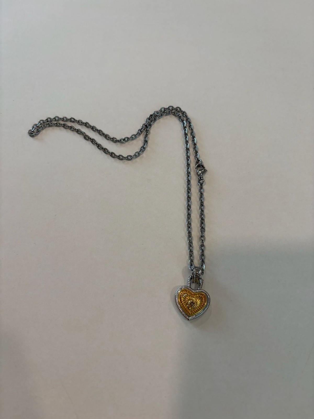 Assorted Jewelry and a Sterling Silver Chain including Teddy Bear and Dog Charms