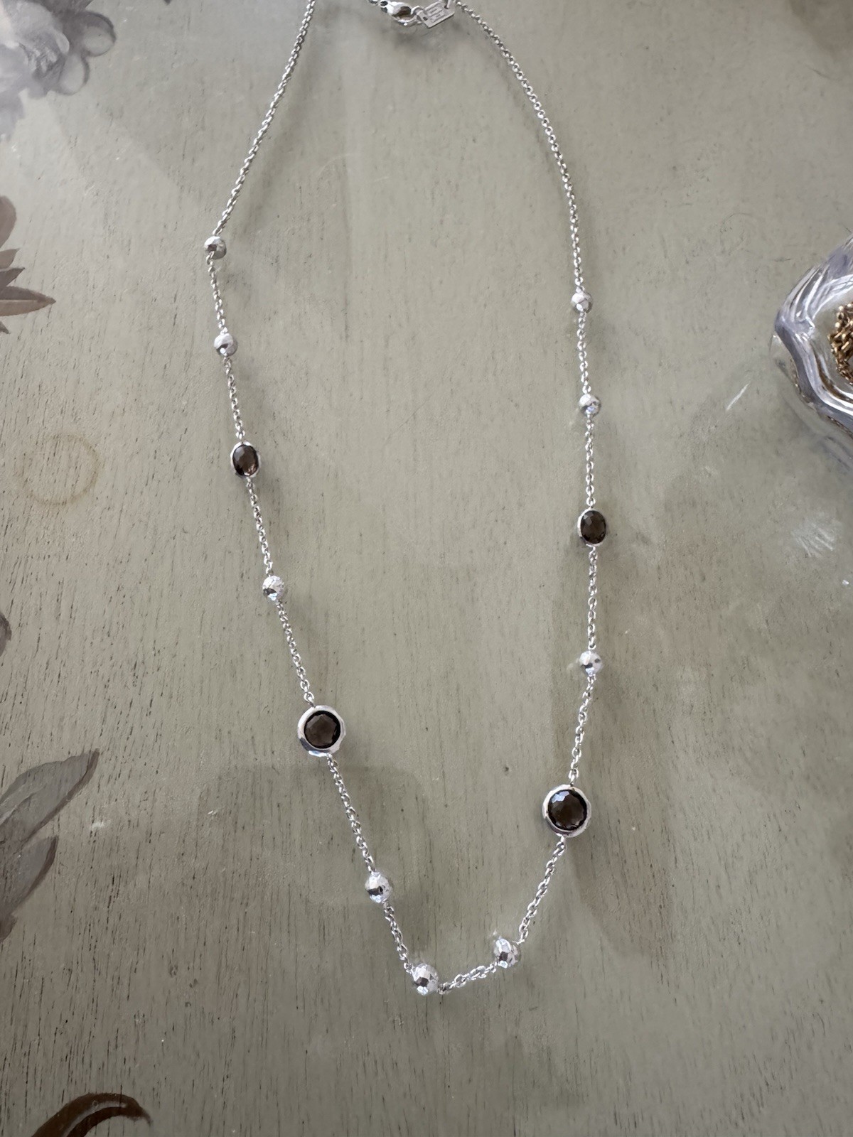 IPPOLITA Multi Station Crystal Lollipop Necklace in Sterling Silver 21” Retired