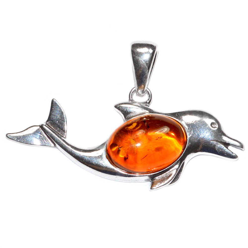 4g Authentic Baltic Amber 925 Sterling Silver Pendant Jewelry N-A1805