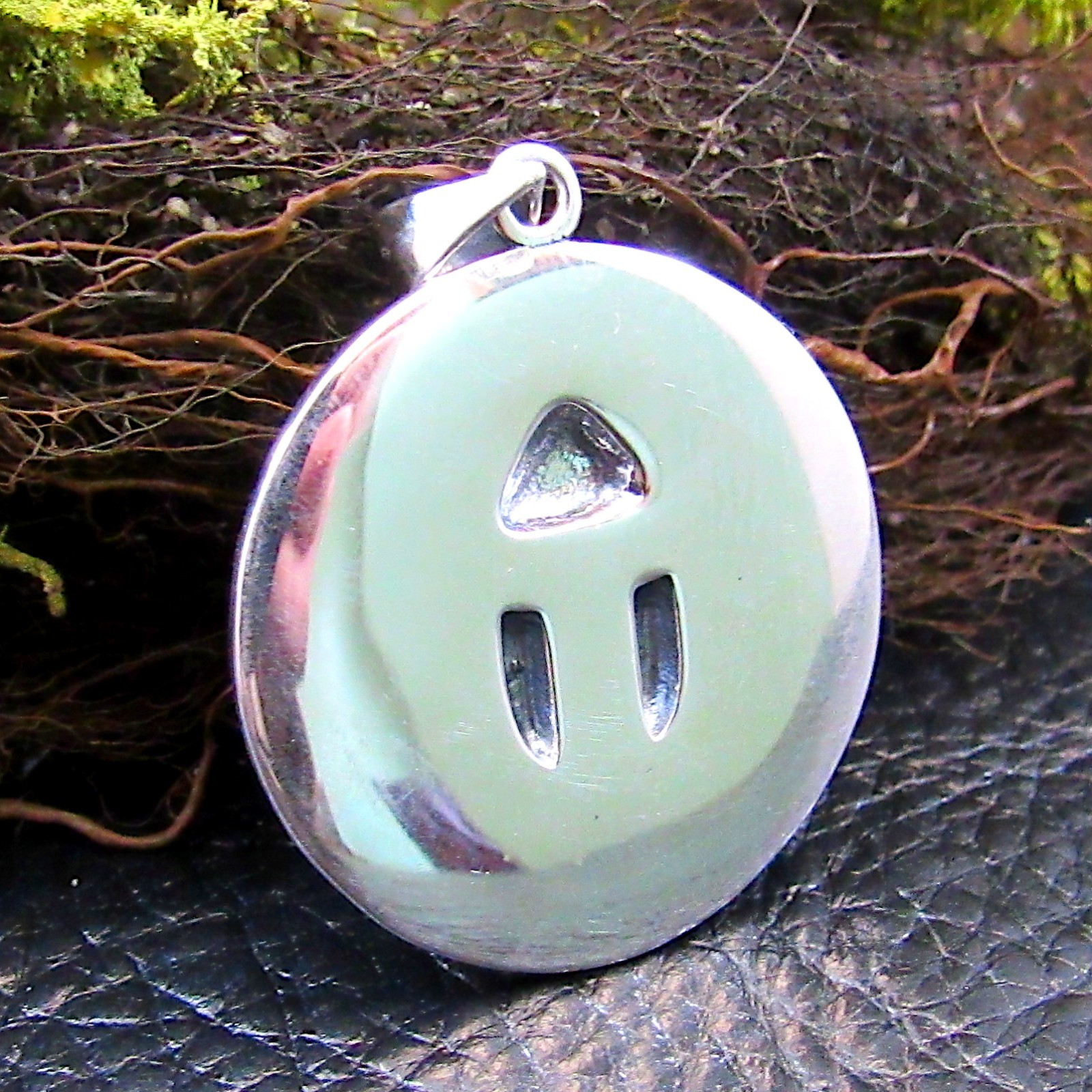 Solid 925 Sterling Silver Viking Helmet & Axes Pendant Jewelry with Norse Runes
