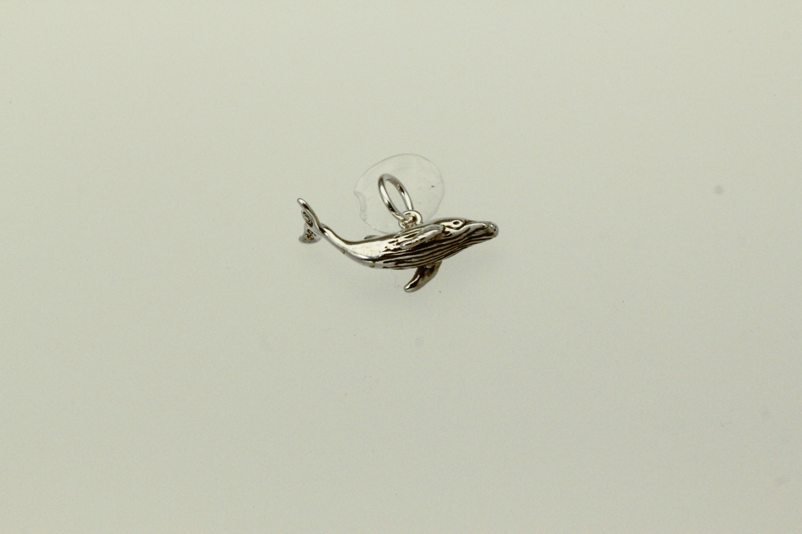 925 Sterling Silver Humpback Whale Charm/Pendant 3.2 Grams (PEN9192)
