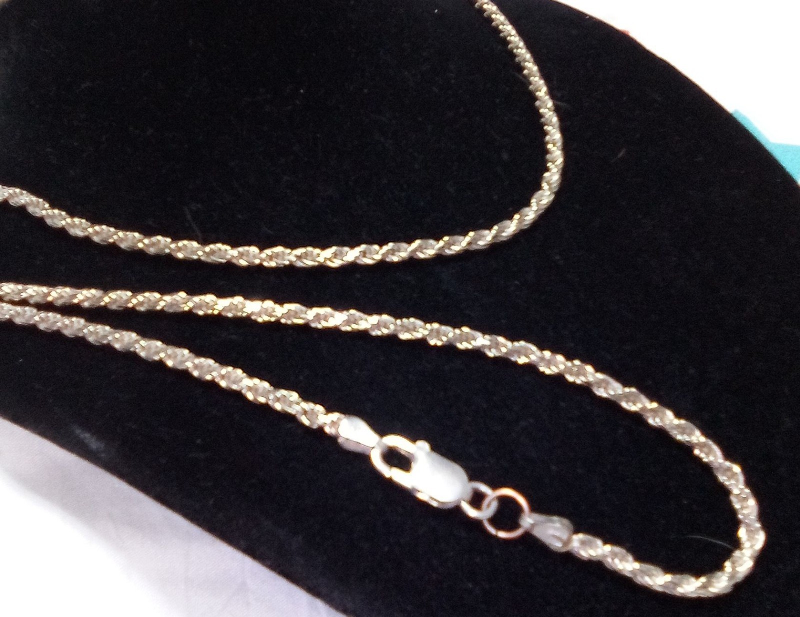 4MM Solid 925 Sterling Silver 28in DIAMOND CUT ROPE CHAIN, Necklace Italy