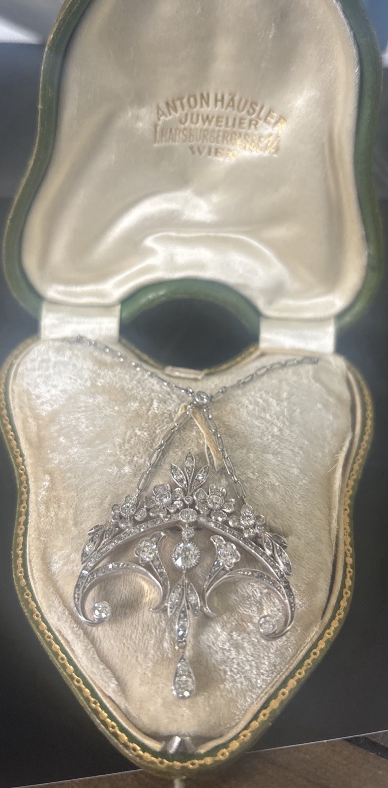 Anton Hausler Diamond Necklace