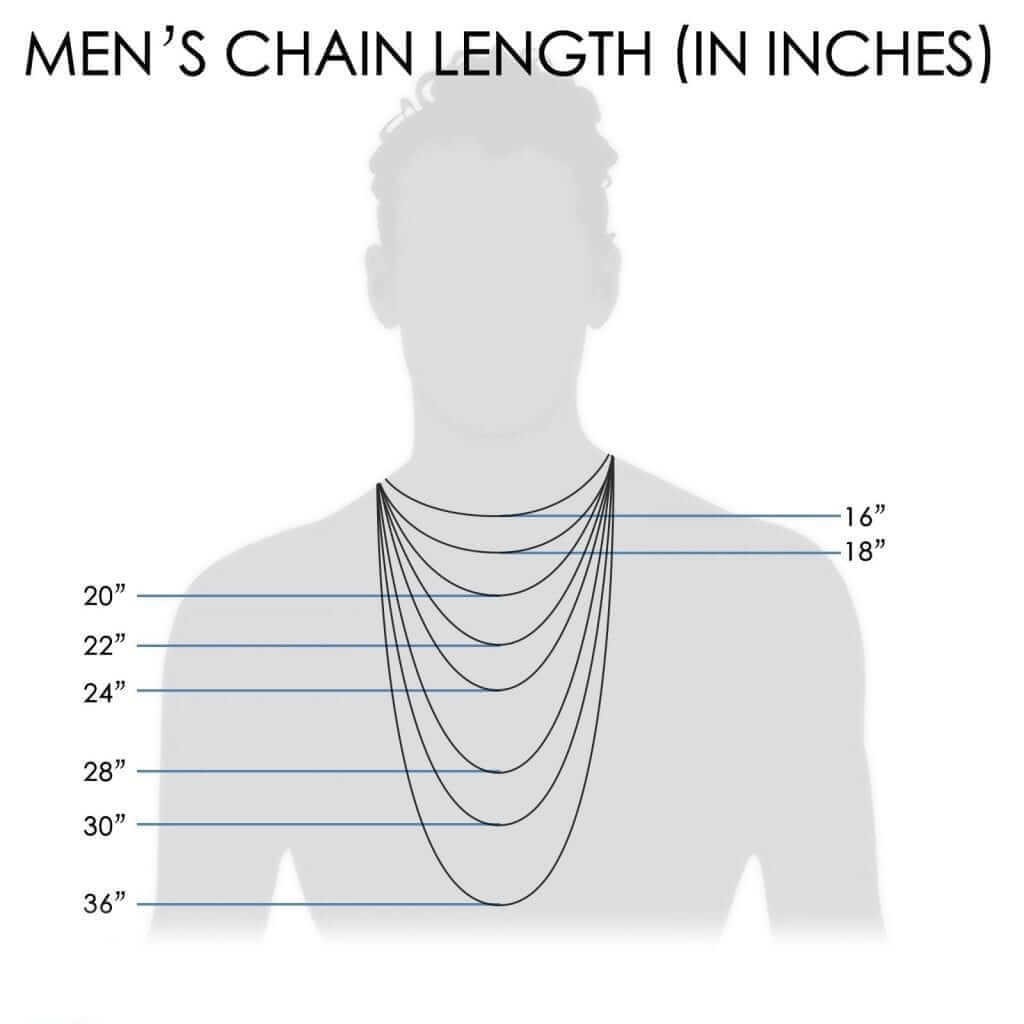 Solid 18K Yellow Gold Over Silver 1.3mm Rope Chain Necklace 16″-24″