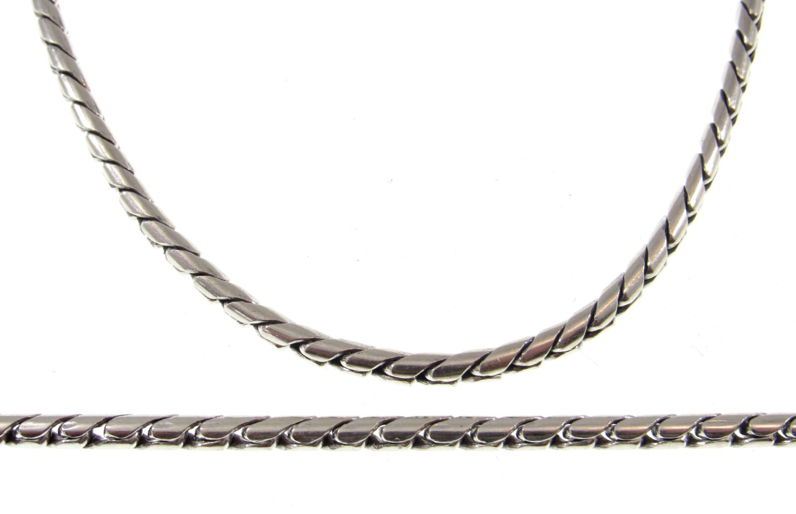 2.5MM Handmade Solid 925 Sterling Silver Balinese BECKEL Chain Necklace Bali
