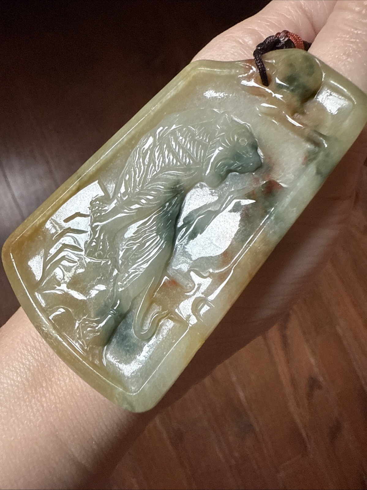 純天然翡翠A貨 untreated Myanmar Grade A Jadeite Jade 老坑冰三彩 上山虎 Tiger