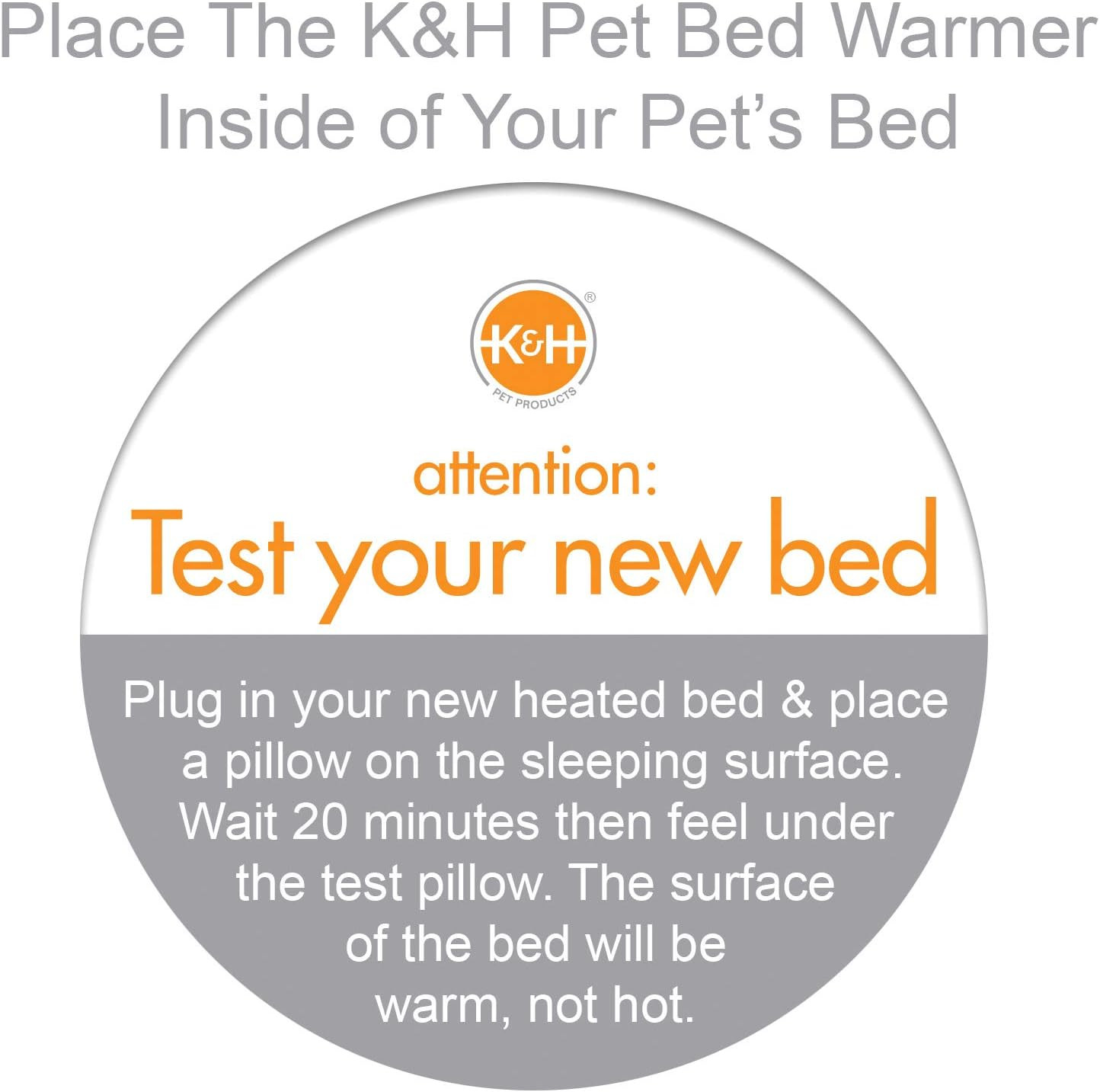 Pet Bed Warmer, Turn Any Pet Bed into a Heated Cat or Dog Bed, Waterproof Indoor
