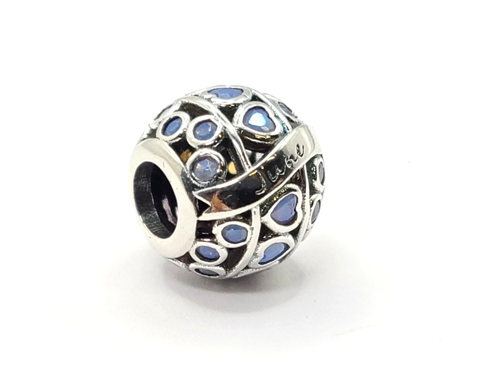 Opal June Bead S925 Sterling Silver Openwork for Bracelet Chains Necklace