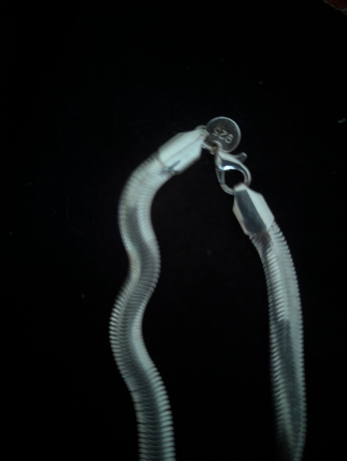 Sterling Silver Wide 6mm Snake Chain
