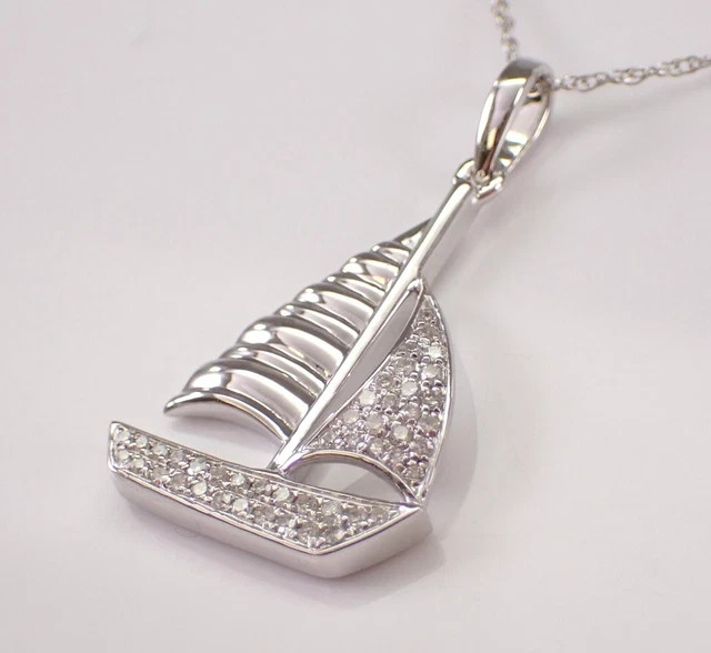 0.30Ct Round Cut Lab Created Diamond Pendant 14K White Gold Plated 18 Free Chain