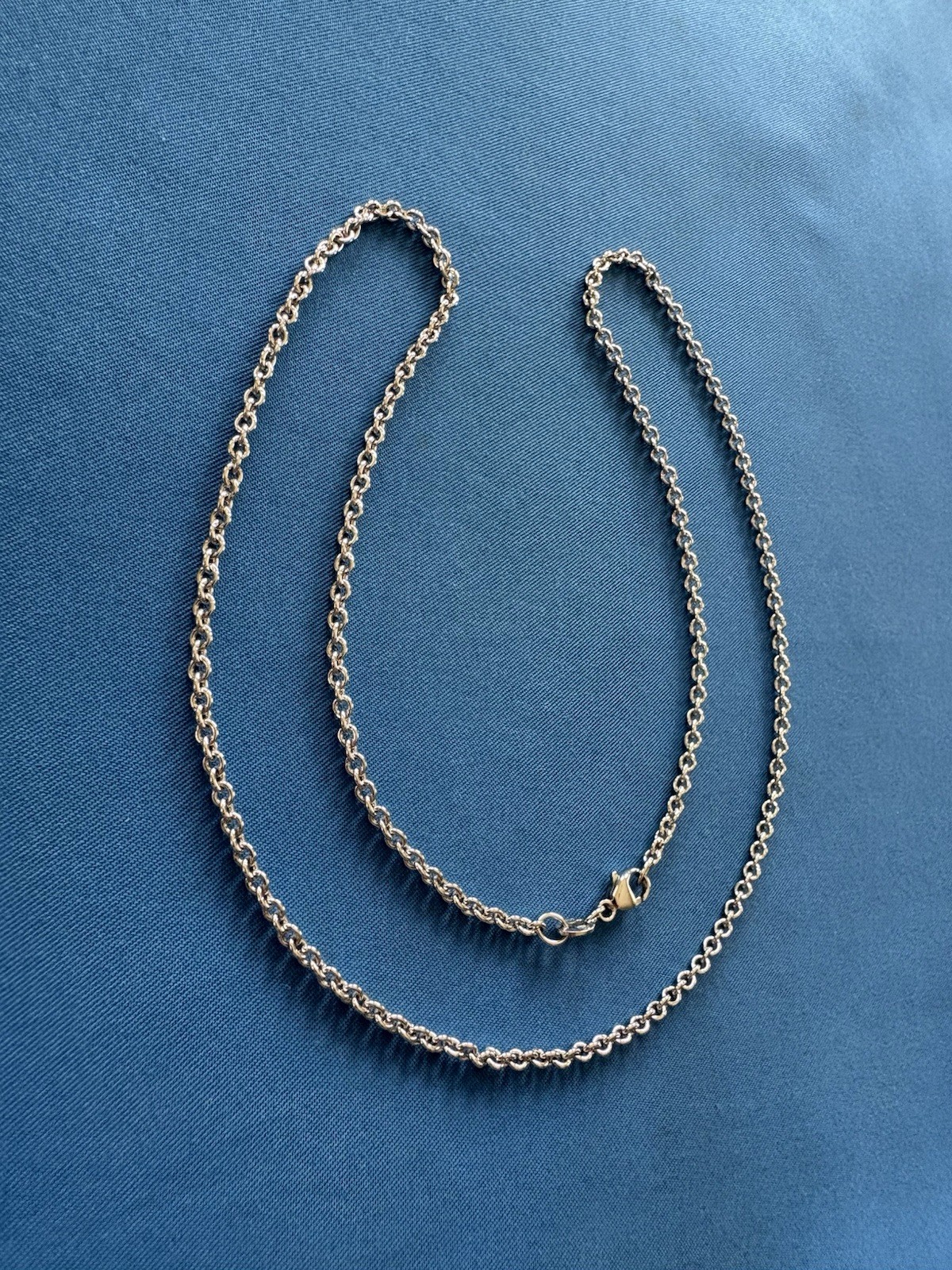 James Avery Sterling Silver Heavy Cable Necklace 18”
