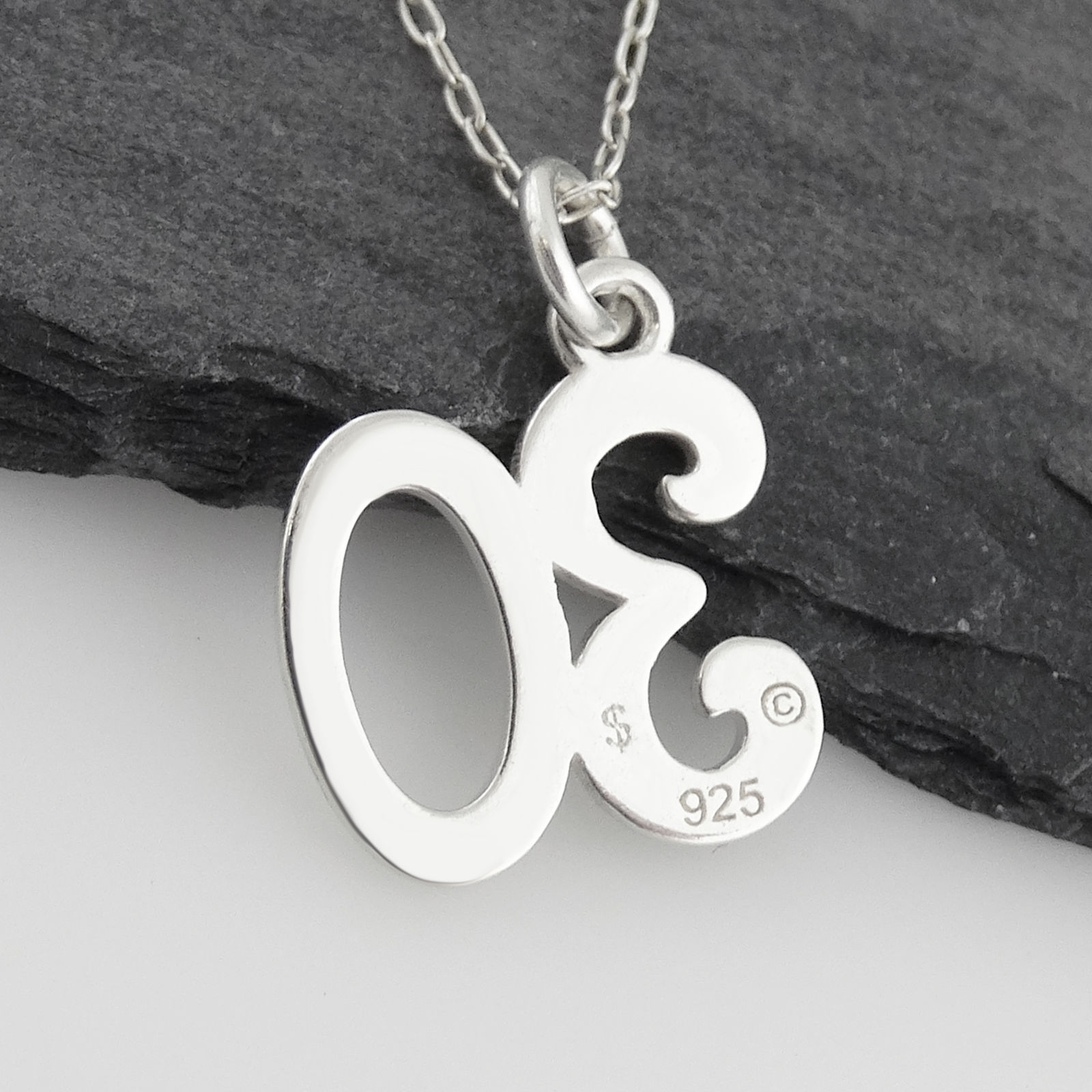 Number 30 Charm Necklace – 925 Sterling Silver Thirty 30th Birthday Anniversary