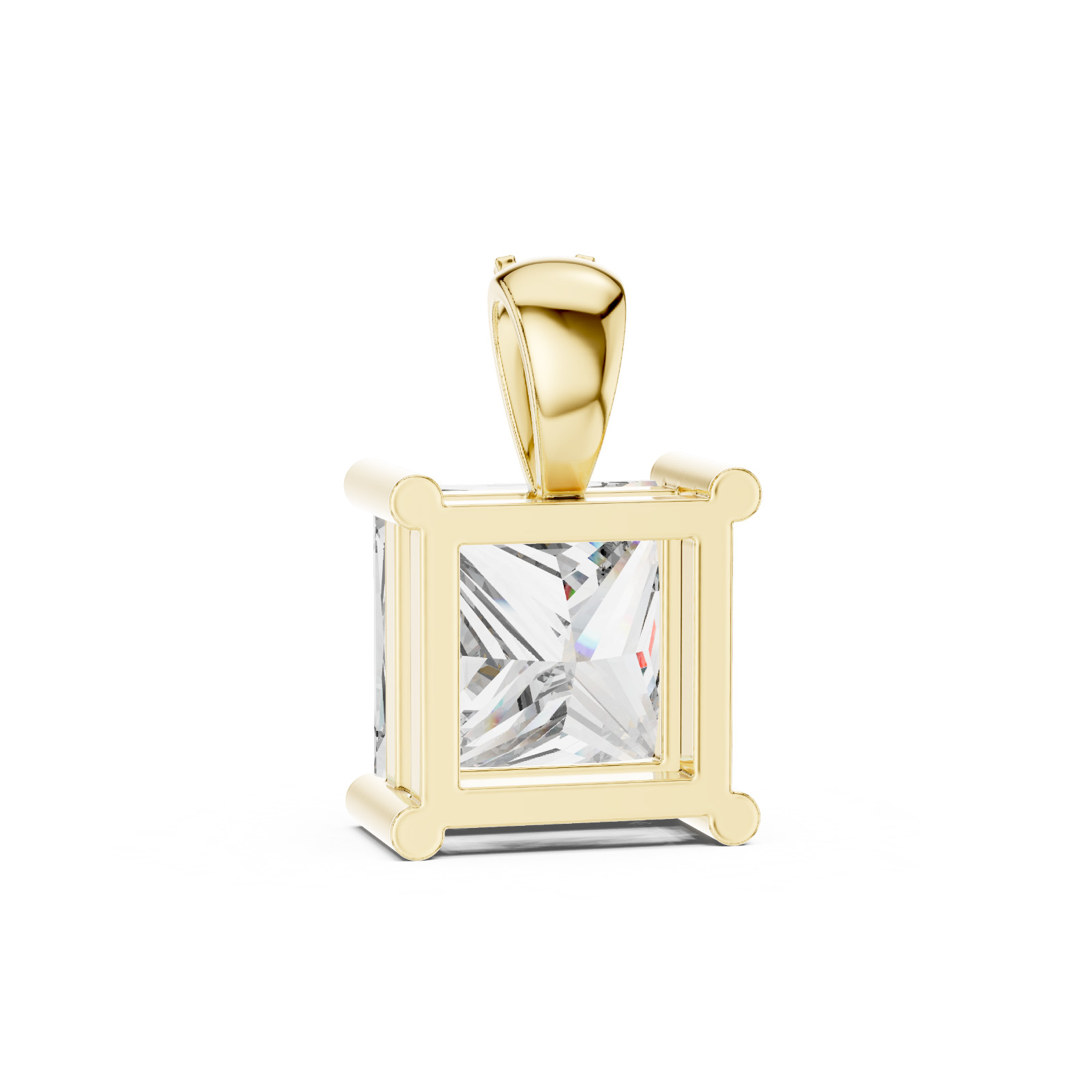 Fine Lab Grown Diamond Pendant Necklace for Women | IGI Certified | Timeless Lux